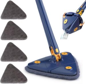 JHLAYKG 360 Degree Rotatable Adjustable Cleaning Mop