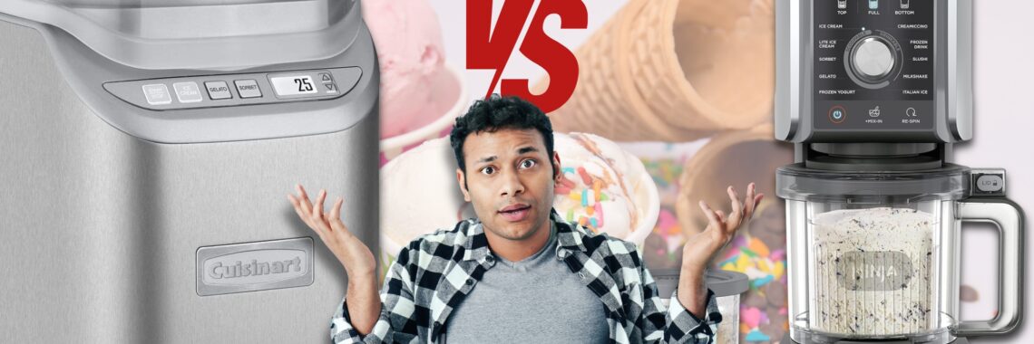 Cuisinart ICE-70 Ice Cream Maker vs Ninja CREAMi featured image